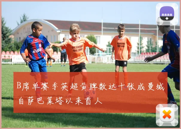 B席单赛季英超黄牌数达十张成曼城自萨巴莱塔以来首人